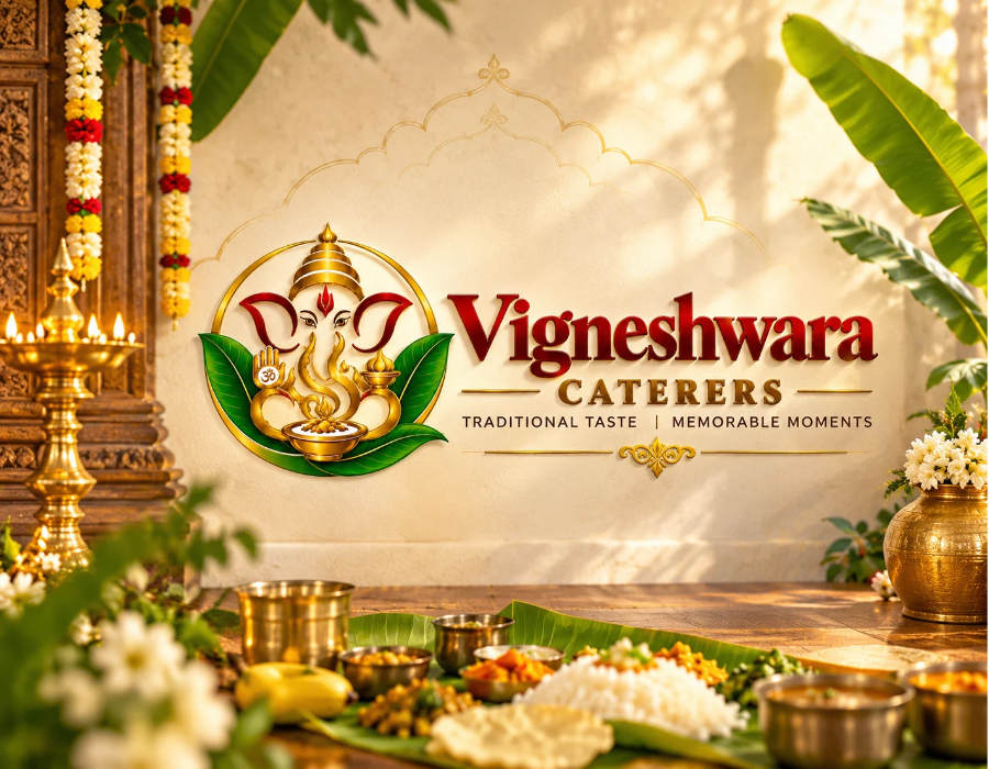 The Vigneshwara Caterers kitchen in Saroor Nagar, Hyderabad