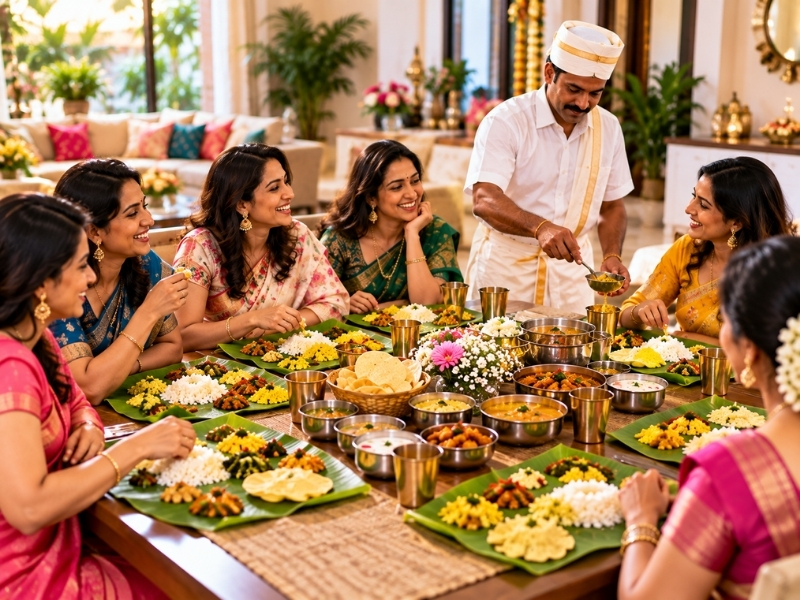Vegetarian chaat and snacks for a kitty party by Vigneshwara Caterers, Hyderabad